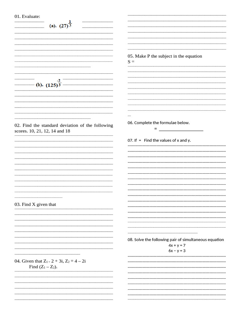 Math Problem Solving Guide | PDF | Mathematical Concepts | Mechanics
