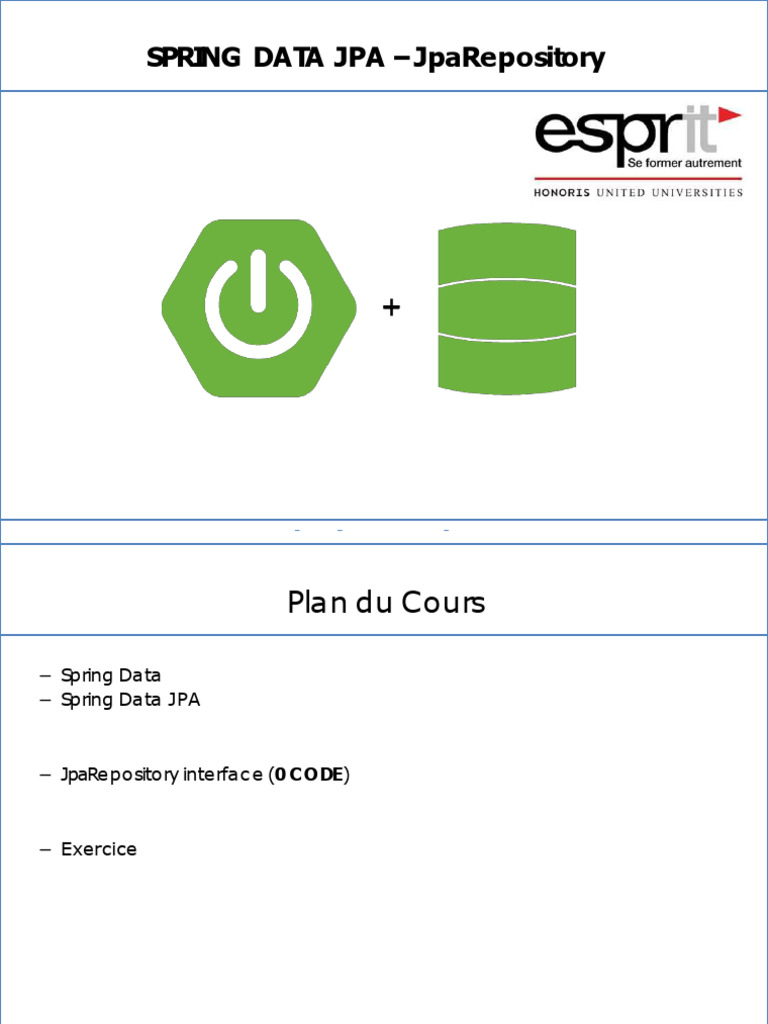 Introduction à JpaRepository en Spring Data | PDF | Interface ...
