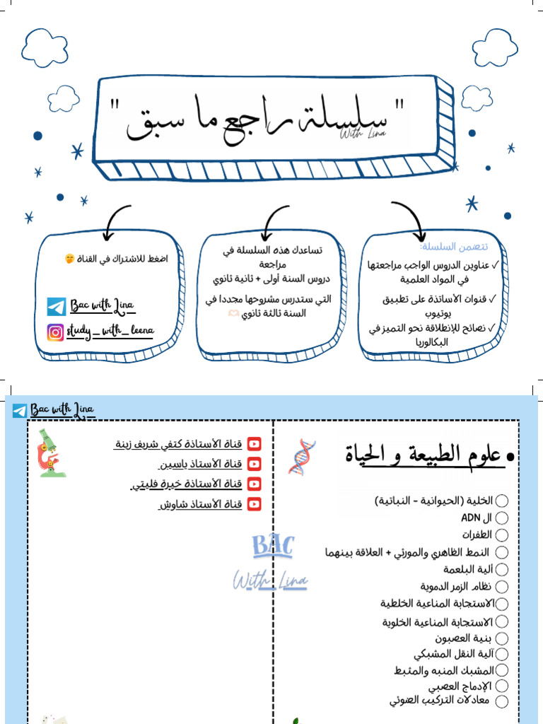 سلسلة راجع ما سبق by leena | PDF
