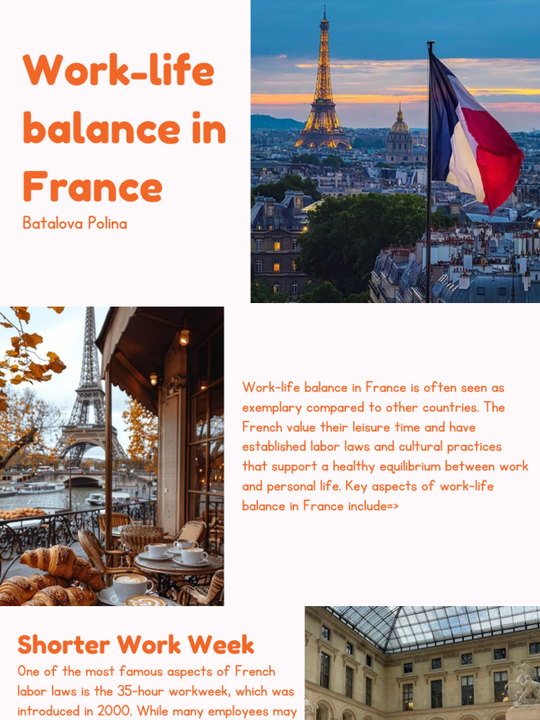 Work-Life Balance in France Explained | PDF | Social Science