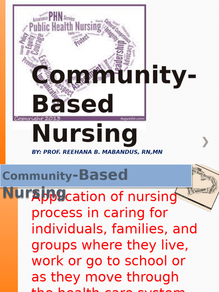 Community-Based Nursing Practices | PDF | Public Health | Nursing