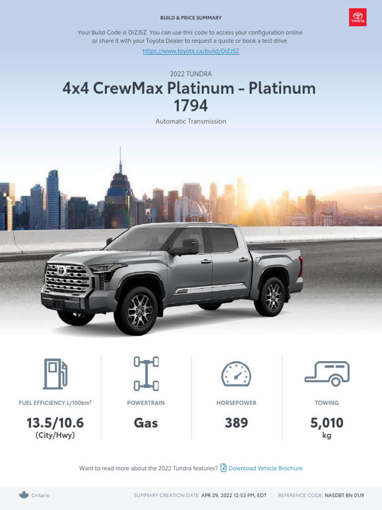 Toyota Build And Price 2025