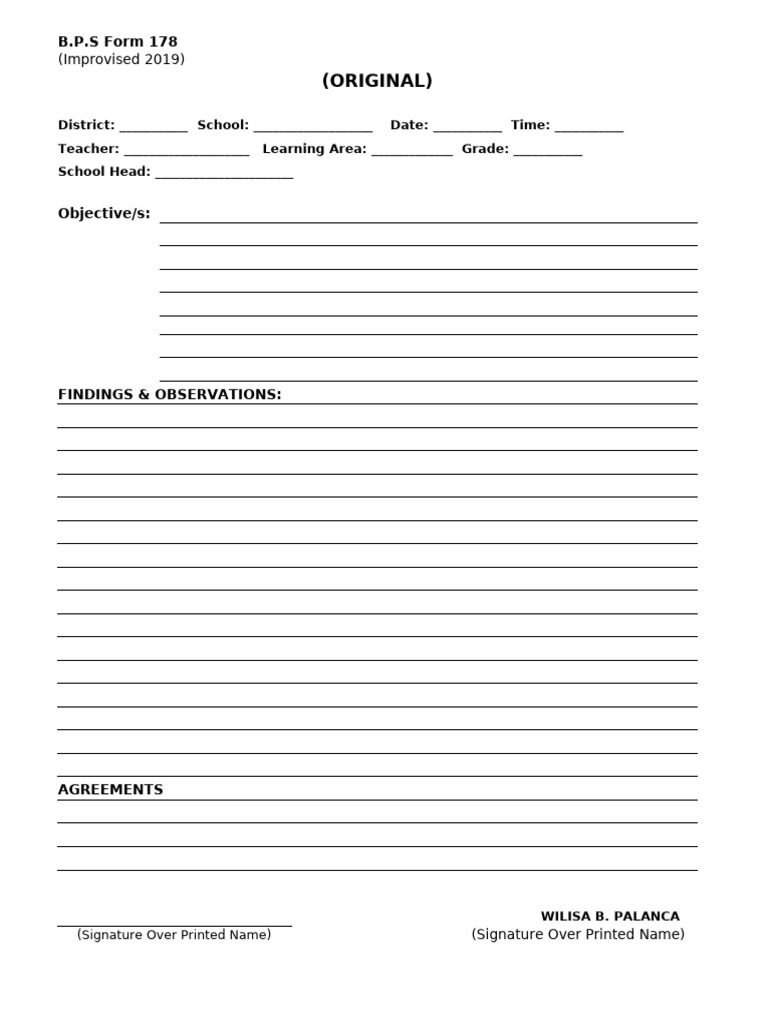 Teacher Evaluation Form 178 | PDF | Career & Growth | Foreign Language ...