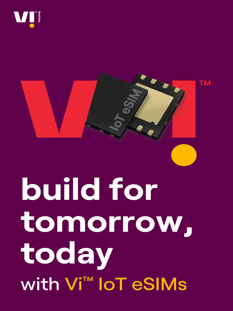 IoT Esim Brochure 03 12 2021 | PDF | Internet Of Things | Computing