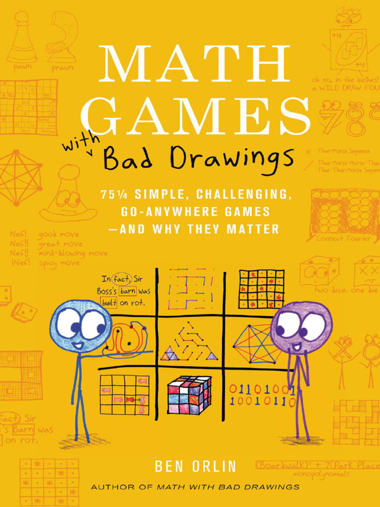 Math Games With Bad Drawings 75 1 4 Simple Challenging Go Anywhere Gamesand  Why They Matter 9780762499861 9780762499854 0762499869 | PDF | Hachette  Book Group | Topology