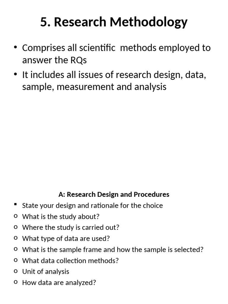 Research Methodology and Sampling Techniques | PDF | Level Of ...