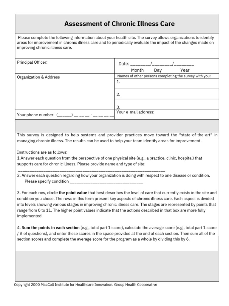ACIC Modified | PDF | Health Care | Chronic Condition