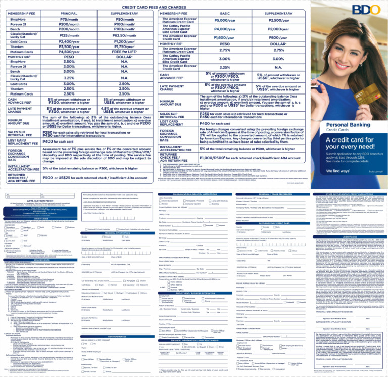 Consolidated Application Form | PDF