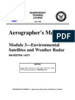 US Navy Course NAVEDTRA 14271 - Aerographer's Mate Module 3-Environmental Satellites and Weather