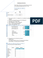 Prueba de Excel