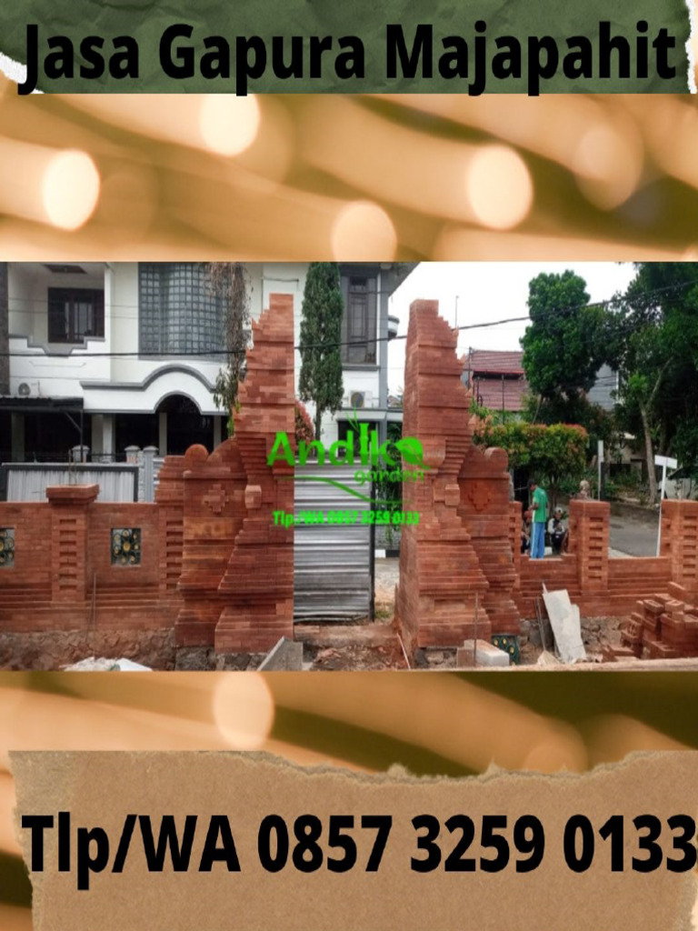 Jasa Gapura Majapahit Profesional | PDF