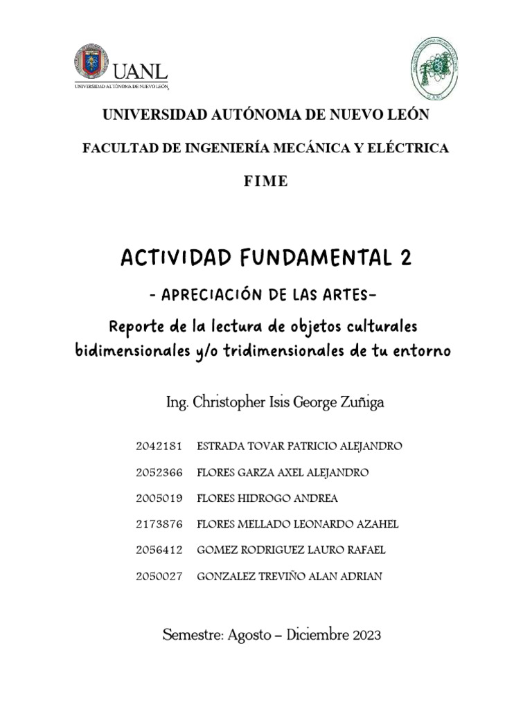 Af2 Artes | PDF | Dibujo | Pinturas