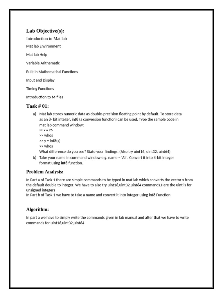 MATLAB Basics and CGPA Calculator Guide | PDF | Course Credit | Integer ...