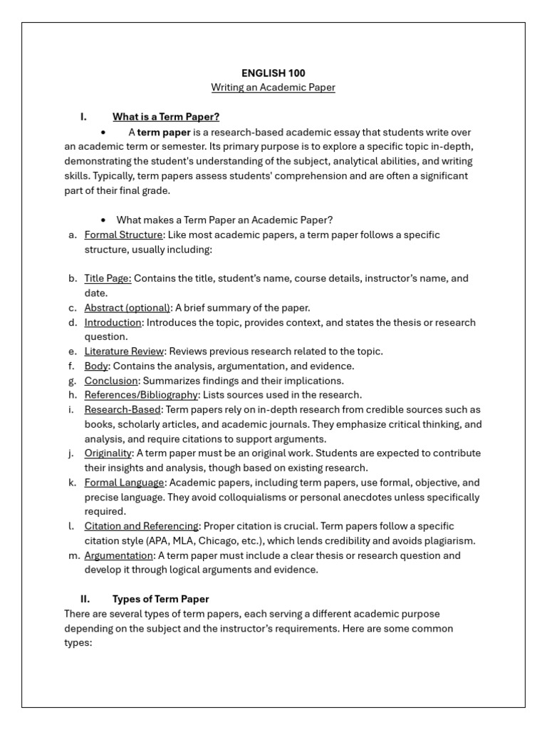 Writing An Academic Paper Pdf Citation Argument