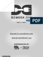 DCWEEK 2012 Overview