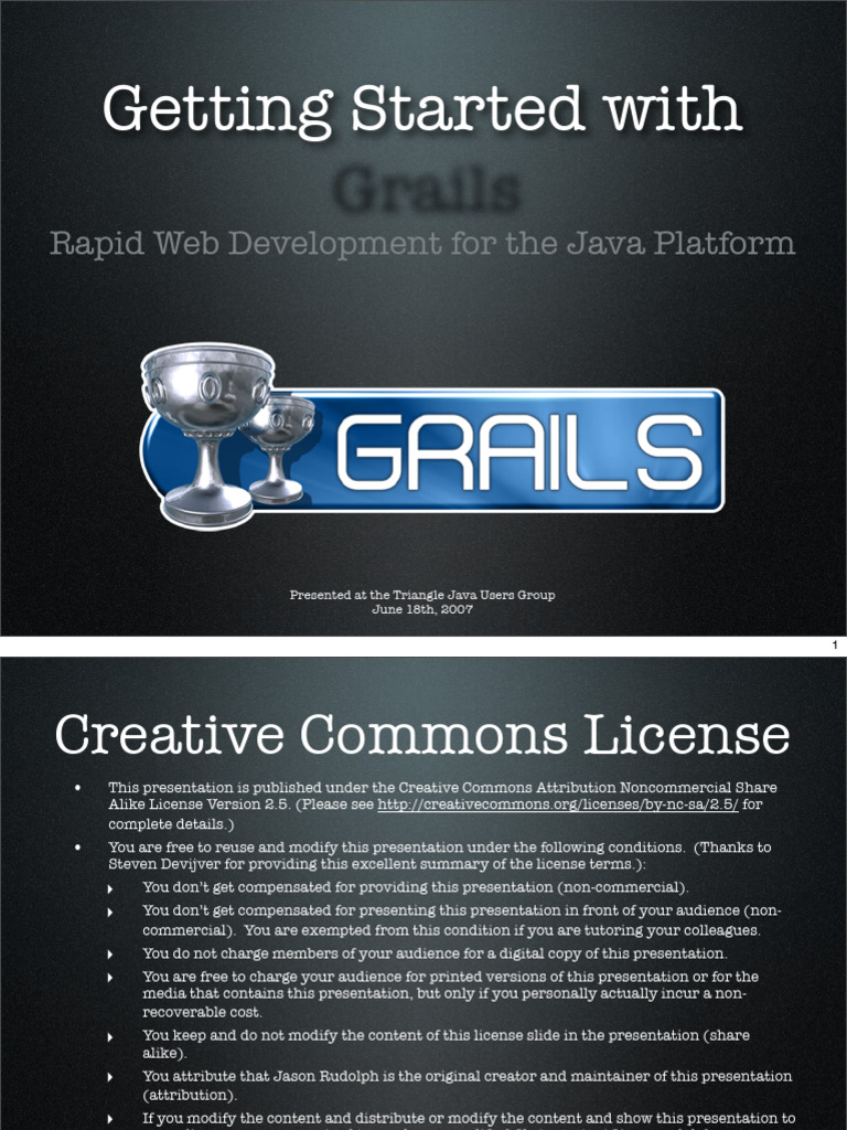 Introduction to Grails Framework | PDF | Software Engineering ...
