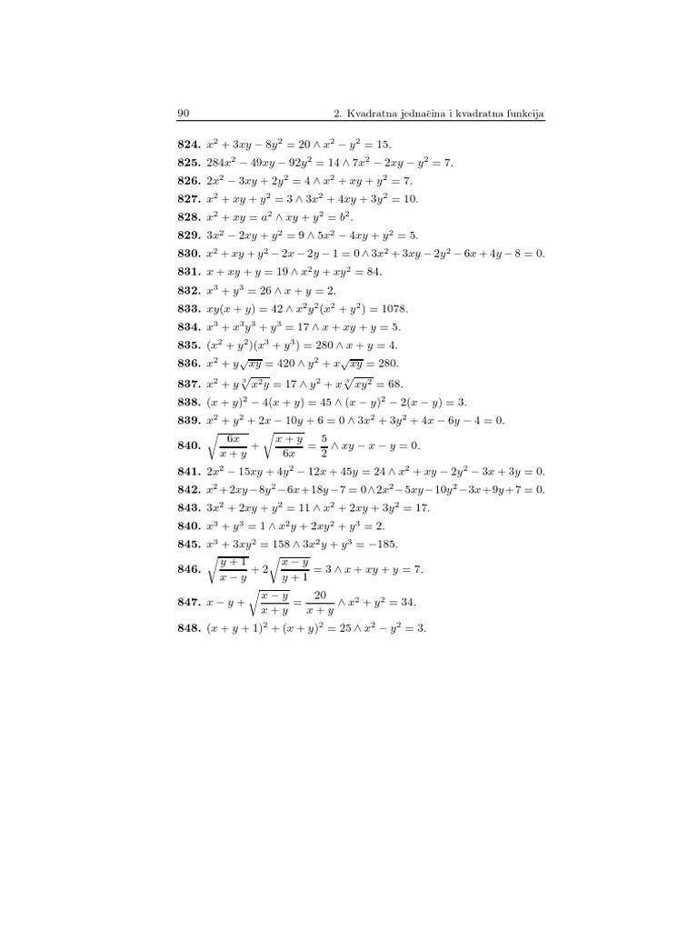 Zbirka Zadataka Matematika Vene B. 11 | PDF