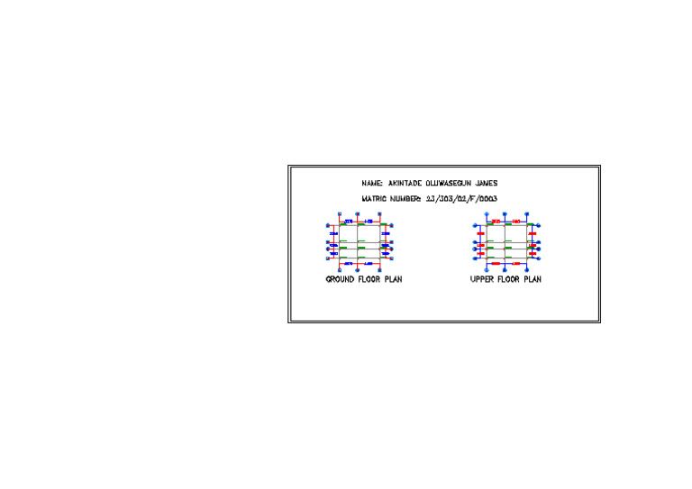 Assignment 1-Plan 02.autocad Dwg-Model | PDF
