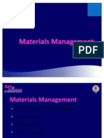 Materials Manage