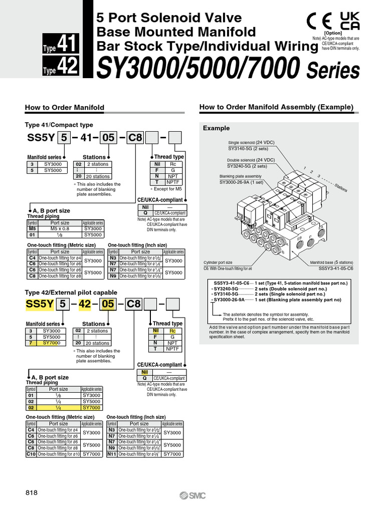 Series: 41 Ss5Y 05 5 C8 | PDF | Alternating Current | Electrical Connector