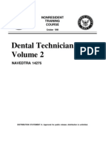 US Navy Course NAVEDTRA 14275 - Dental Technician Vol 2