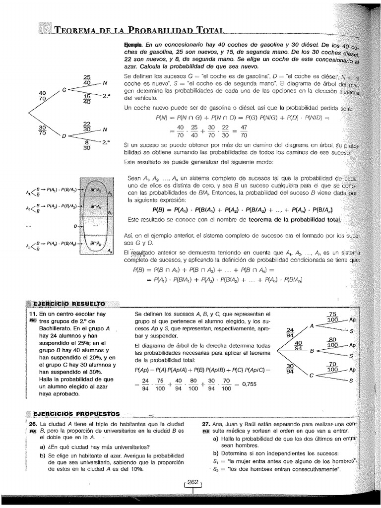 Ejercicios Resueltos y Propuestos de Probabilidad | PDF