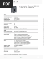 Easypact EZC250H Circuit Breaker 250A | PDF | Alternating Current ...