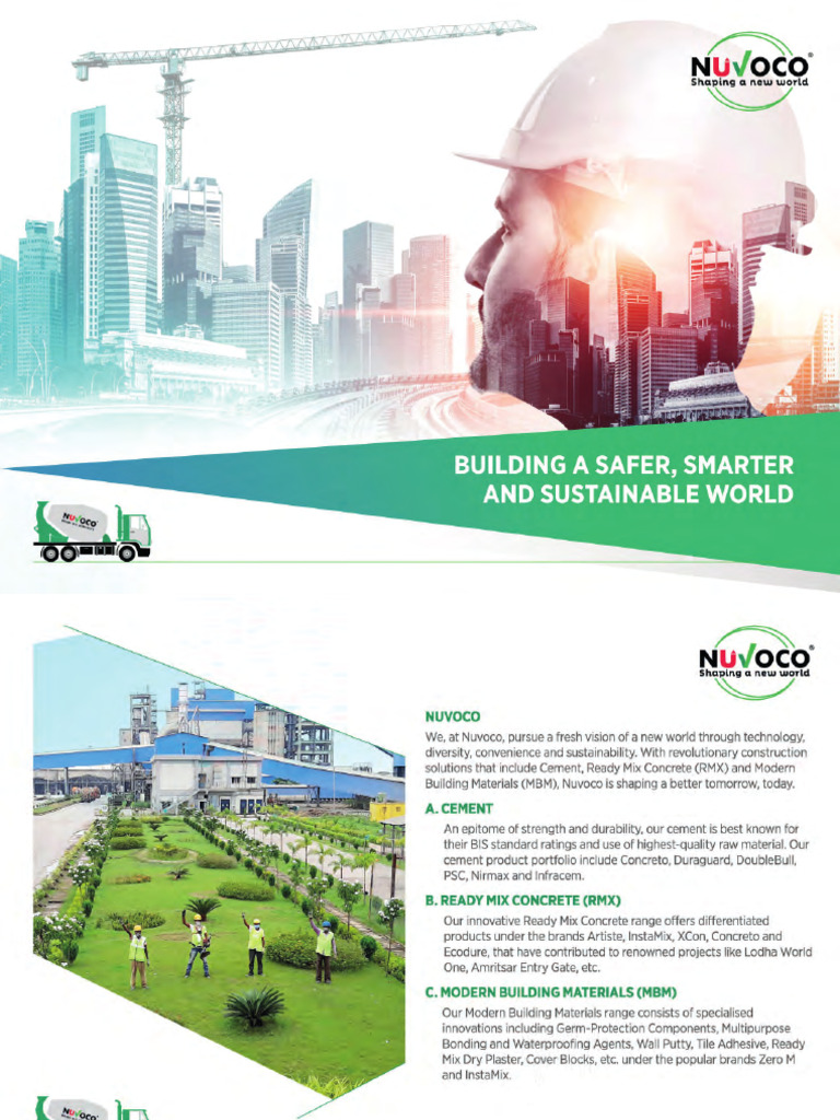 Nuvoco RMX HANDBOOK | PDF