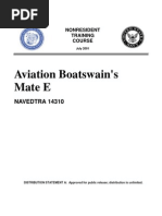 US Navy Course NAVEDTRA 14310 - Aviation Boatswain's Mate E