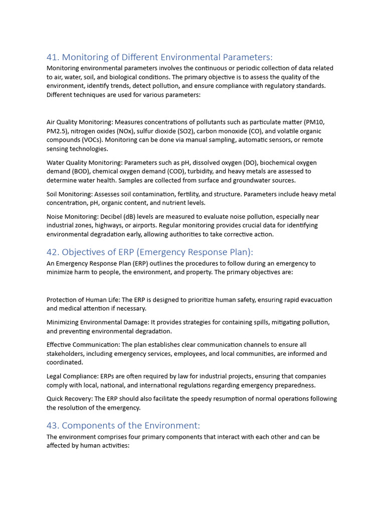 EIA 41 to 80 | PDF | Environmental Impact Assessment | Environmental ...
