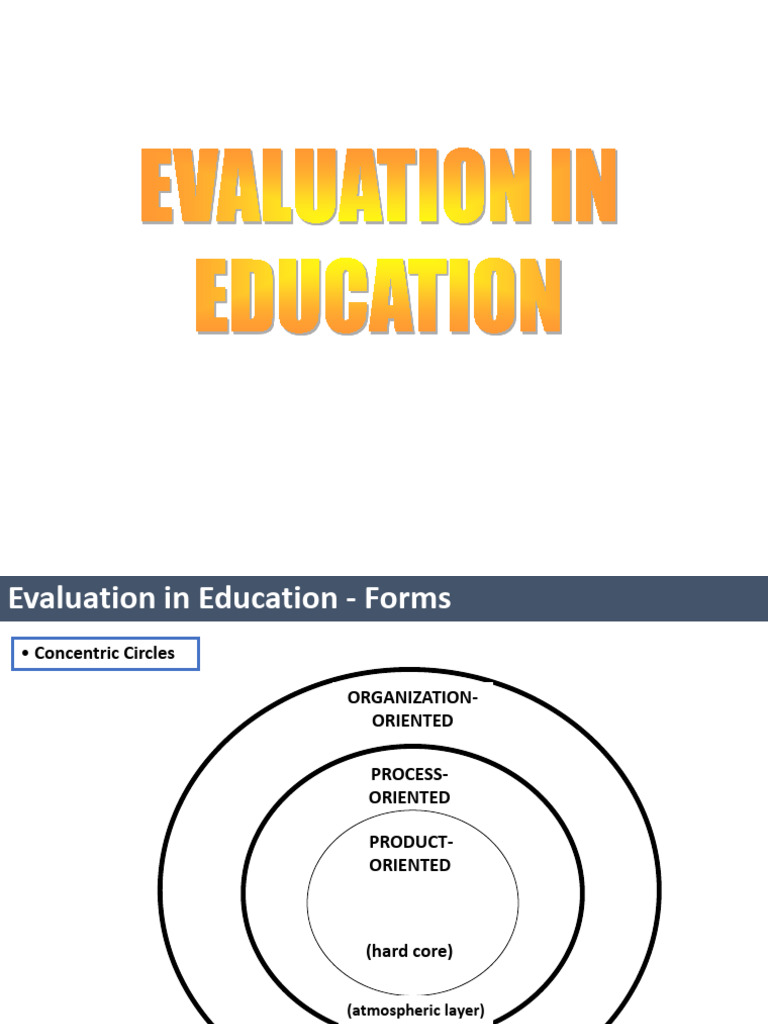 WHAT IS EVALUATION IN EDUCATION PDF visual data 7