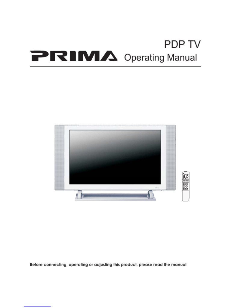 Pdp Tv Pdf Ac Power Plugs And Sockets Power Supply