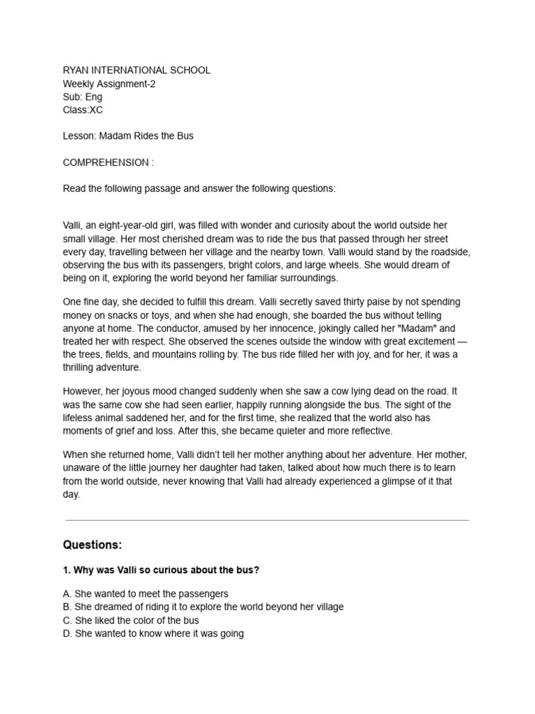 EngAssignment2 For ClassXC | PDF | Poetry | General Fiction