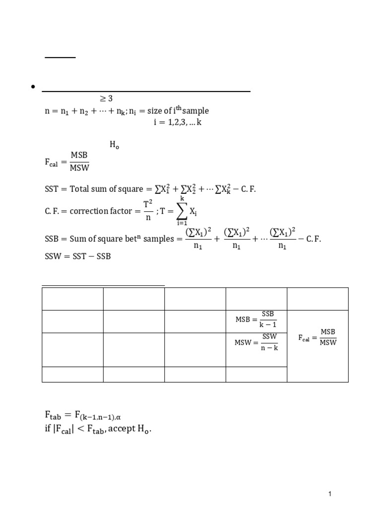 Statformula mergedfinal pdf f test regression analysis