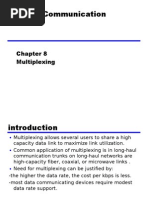 Data Communication - Multiplexing