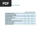 grelha observação para o pré-escolar