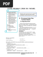 Download Sistem Persamaan Linear Dua Variabel Dan Dalam Kehidupan Sehari Hari by Hers Amin SN78412599 doc pdf