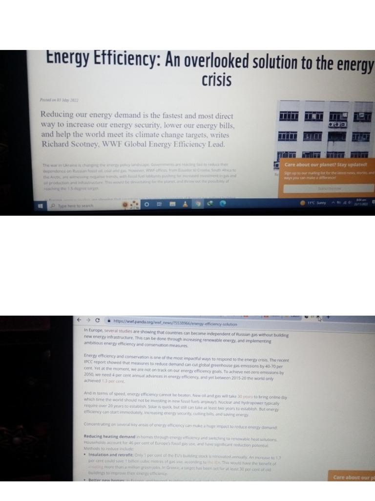 Global Energy Crisis Pdf