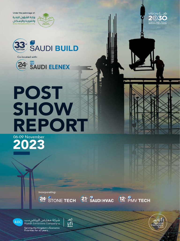 Saudi Build 2023 Post Show Report | PDF | Riyadh | Saudi Arabia