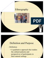 Ethnography Presentation