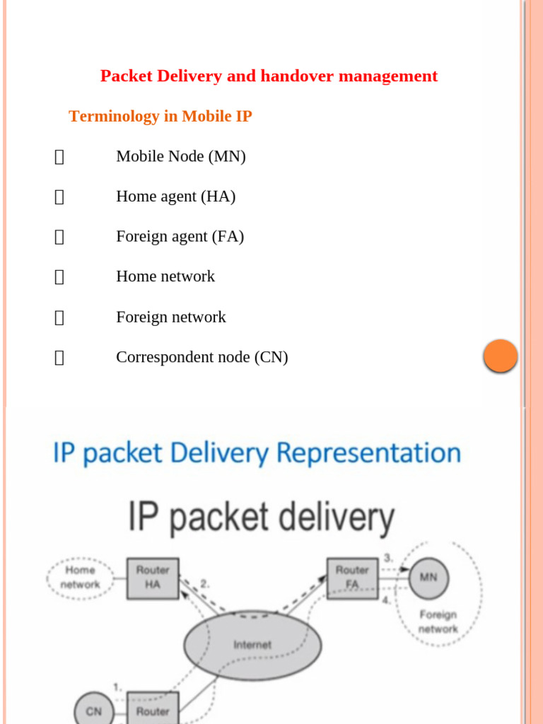 Packet Delivery and Handover Management | PDF