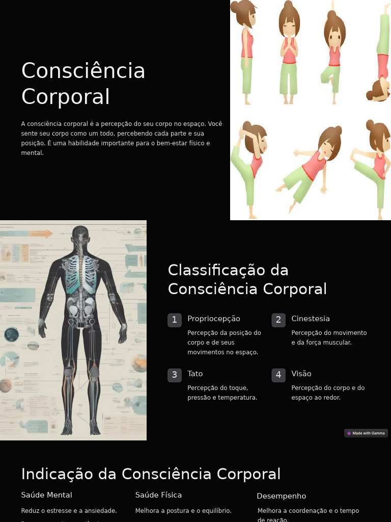Consciência Corporal e Seus Benefícios | PDF | Ciências e Matemática