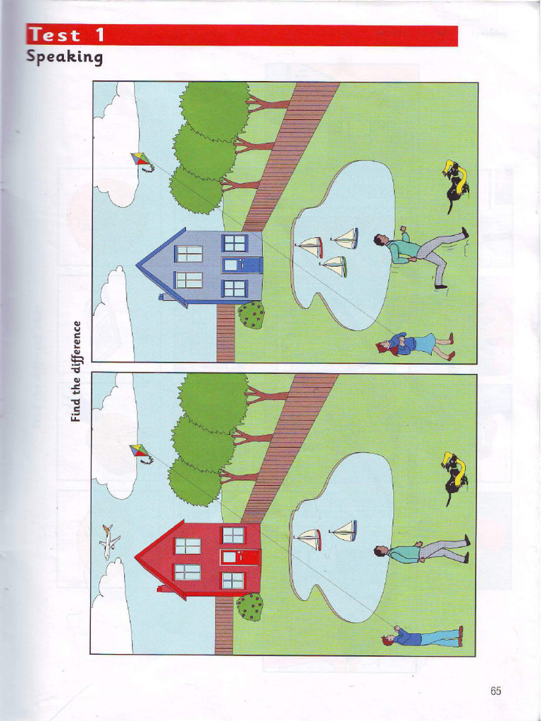 Tests 1 Movers 5 - FIND THE DIFFERENCE | PDF
