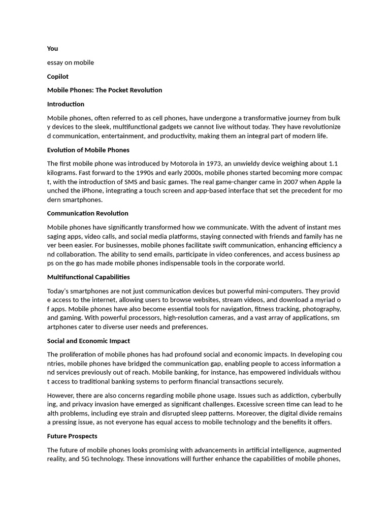 Mobile | PDF | Mobile Phones | Telephone