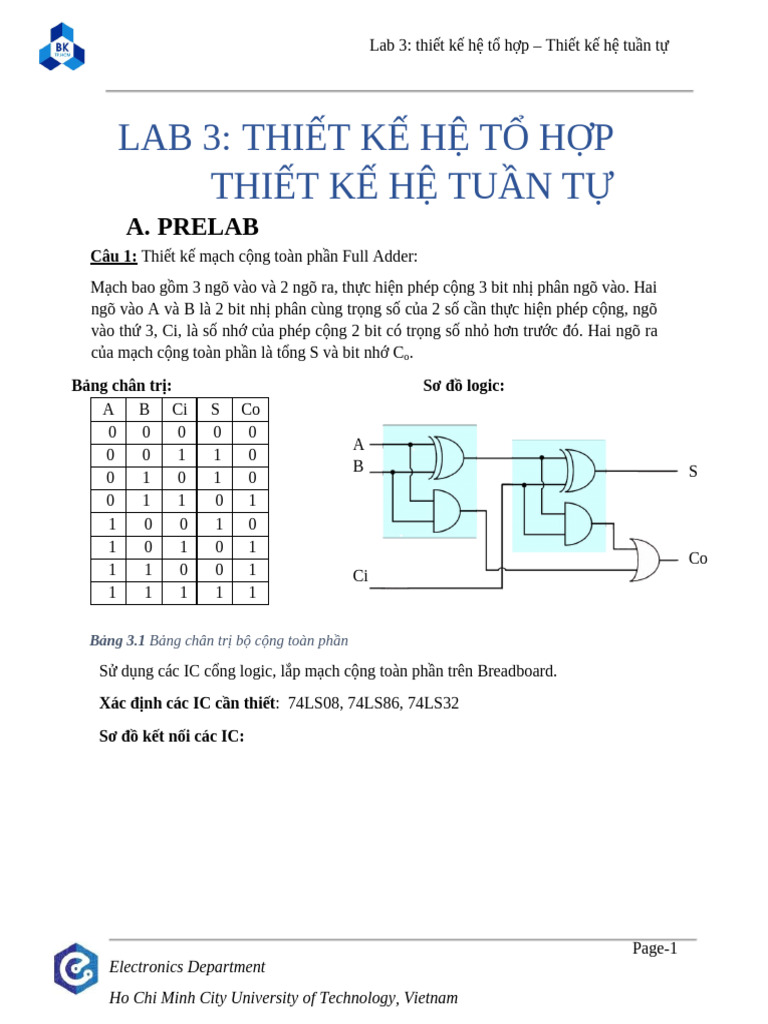 preLAB 3 Kts | PDF