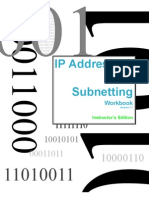 IP Addressing and Subnetting Workbook v.1.1 - Instructor Version