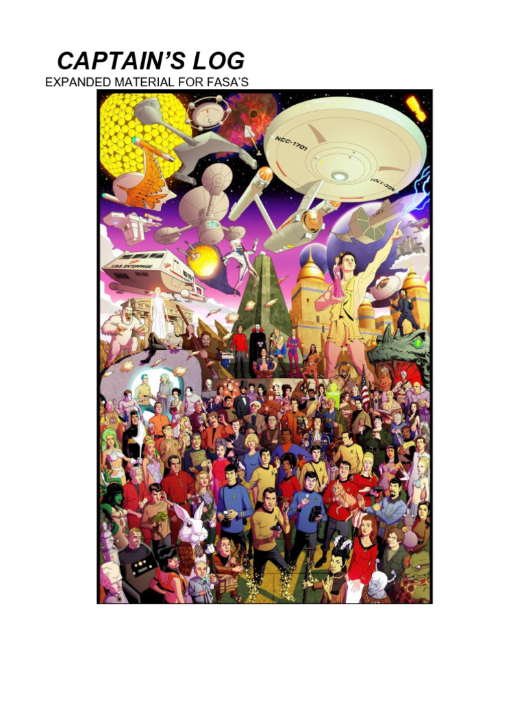 FASA Star Trek RPG Captain's Log 2024 Revision | PDF | Leonard Mc Coy ...