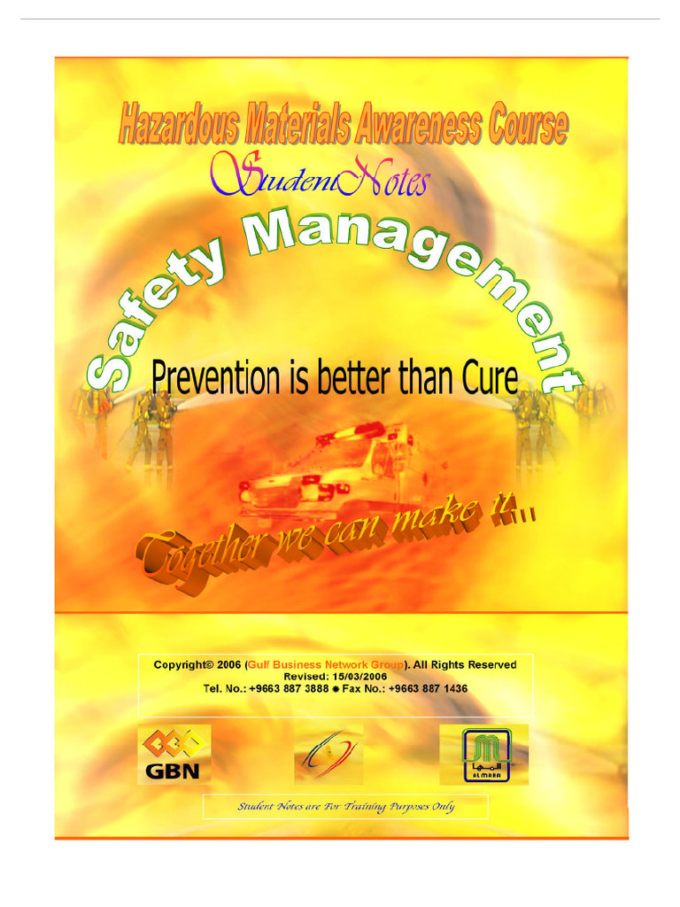 Hazmat Awareness Pdf