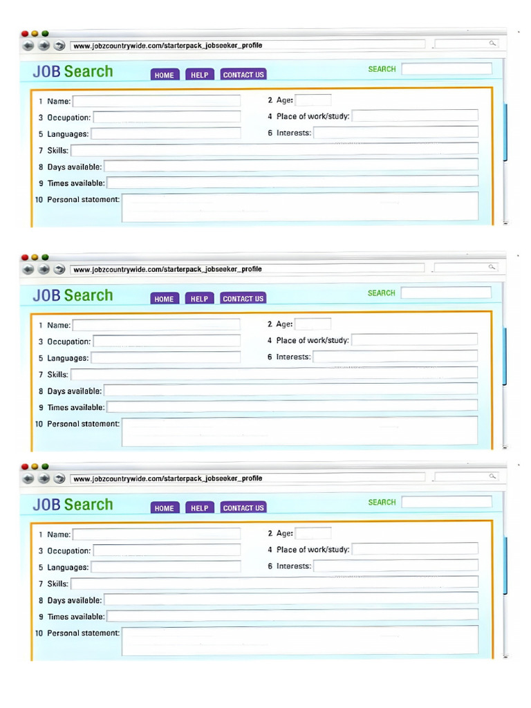 Job Search | PDF
