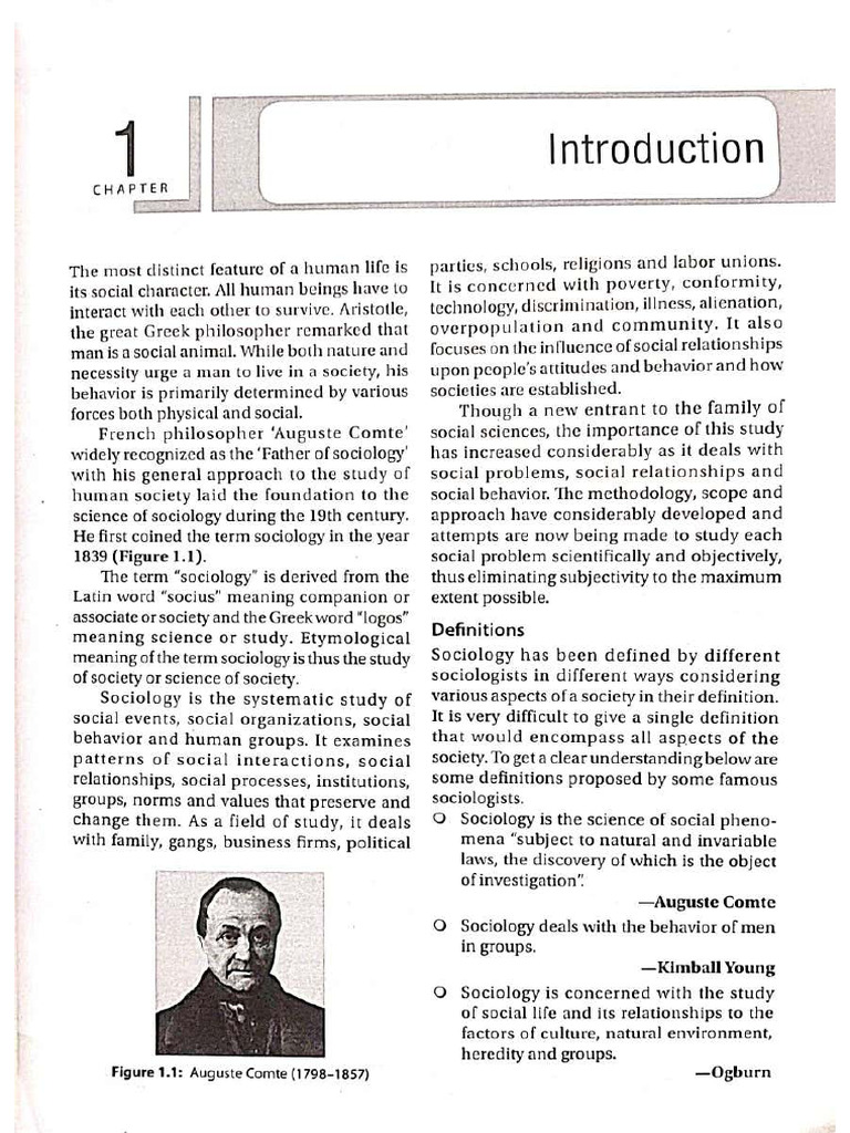 Introduction To Sociology Pdf